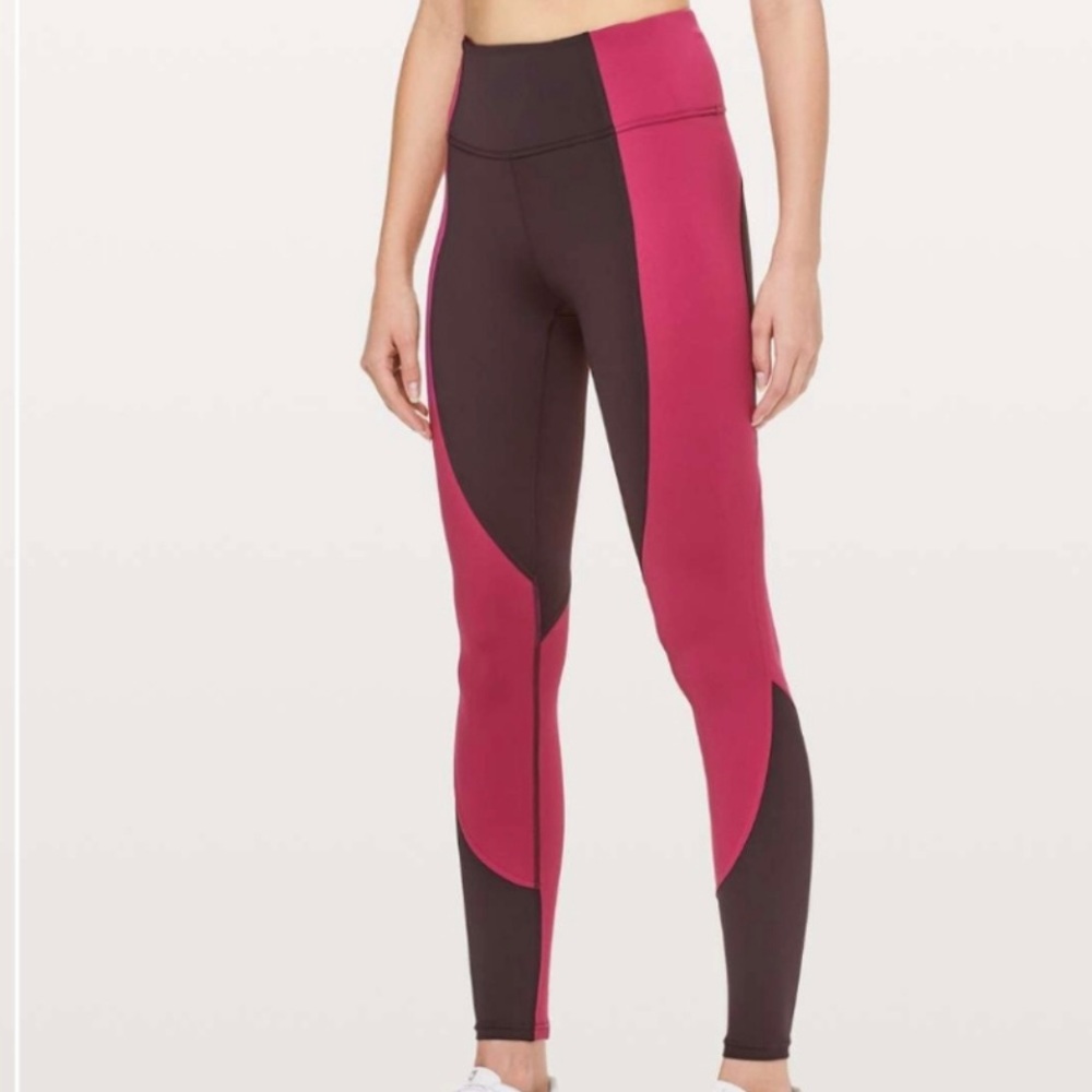 lululemon athletica Wake & Train Tight 28" Star Ruby 2 Leggings